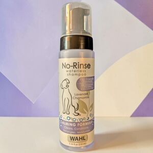 Wahl Pet Friendly Waterless No Rinse Shampoo Lavender Chamomile 7.1oz Calming